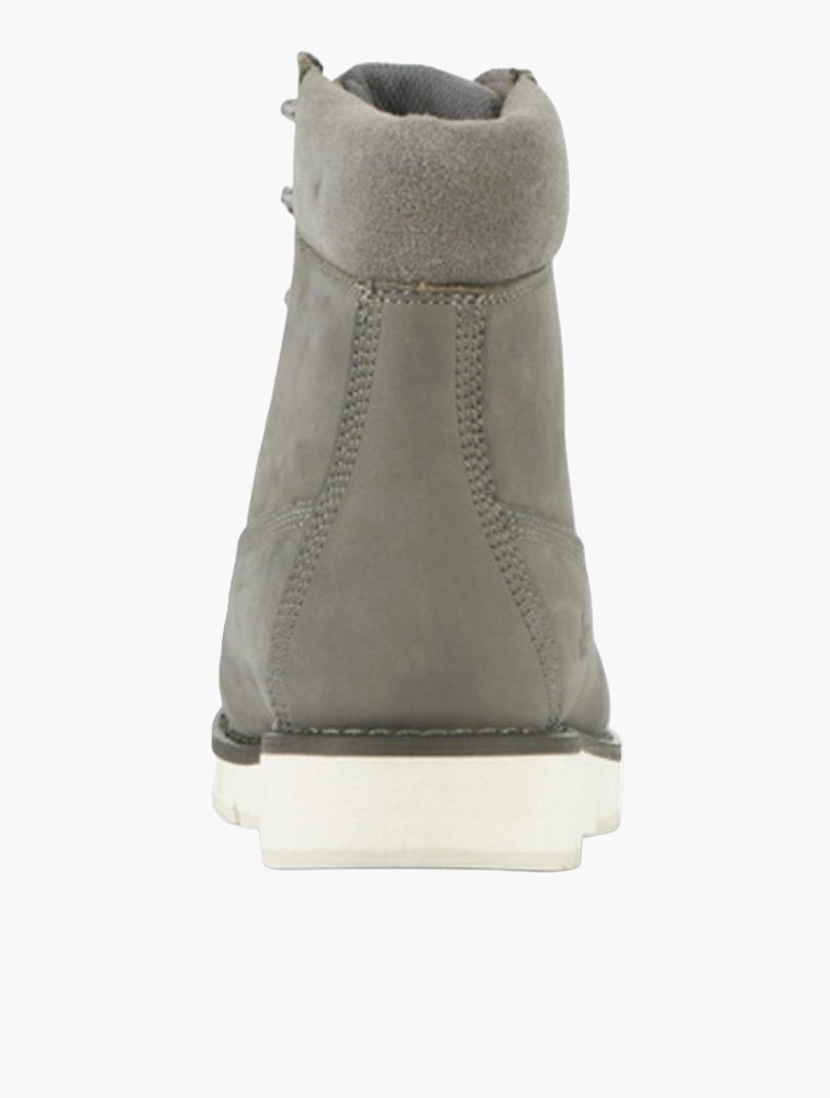 Jeep Grey Lizzard Lace-Up Boots