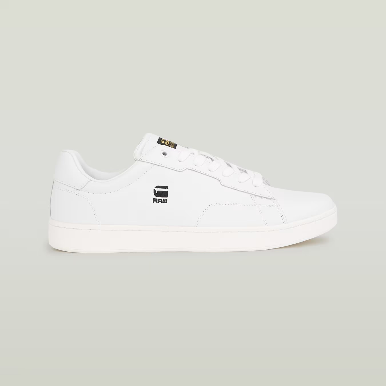 G-STAR REAW  CADET LEATHER SNEAKERS