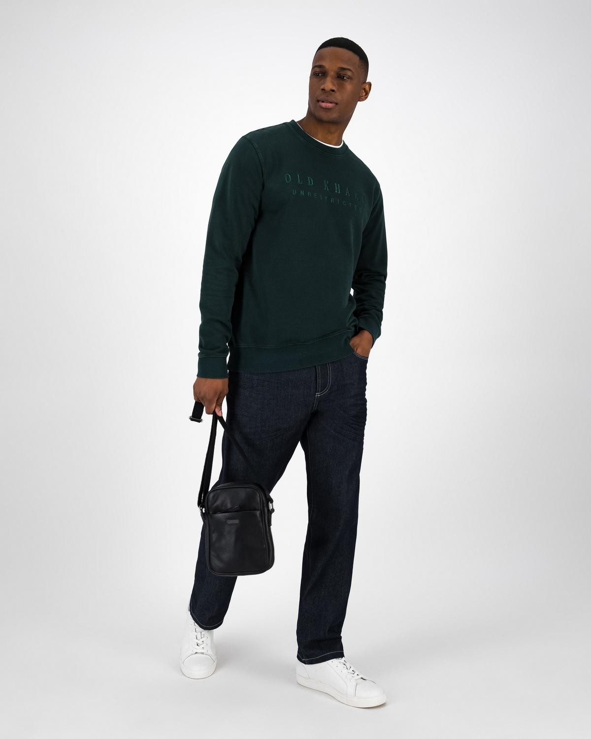 Old Khaki Men’s Bronx Crew Sweat Top