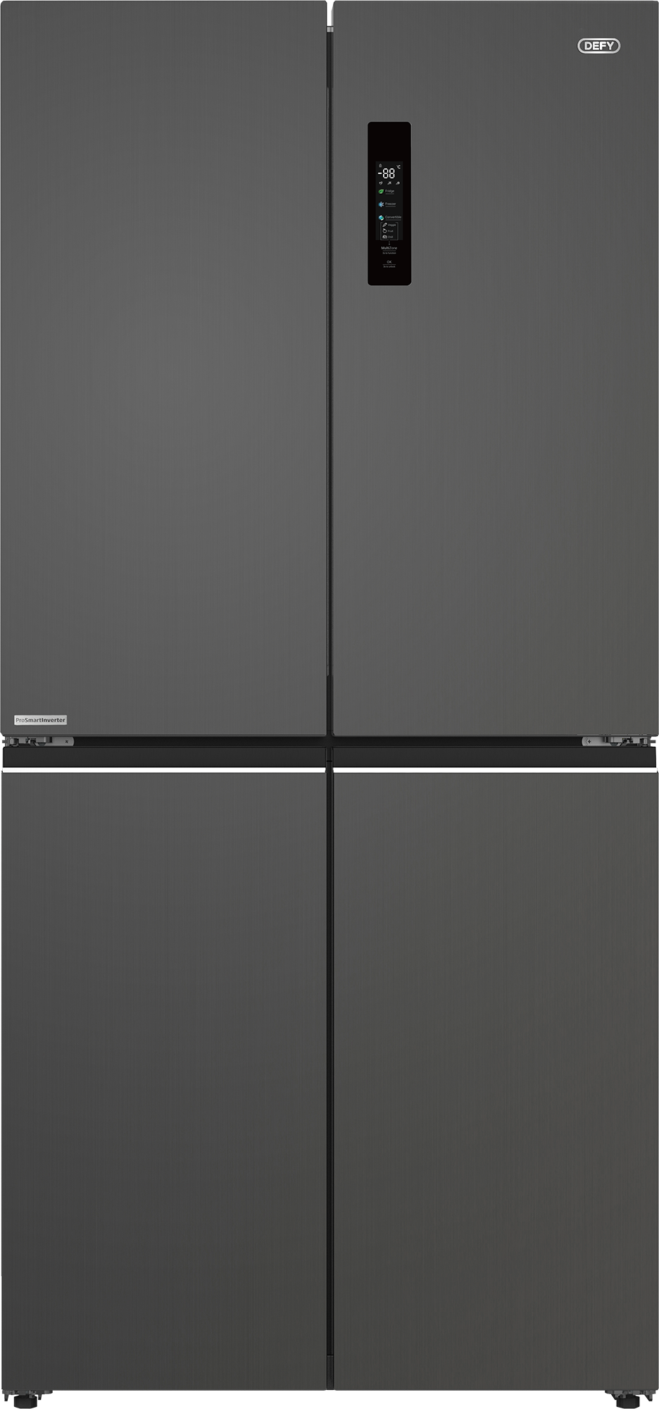 Defy 601L Dark Inox Multi Door Fridge Freezer – DFF590