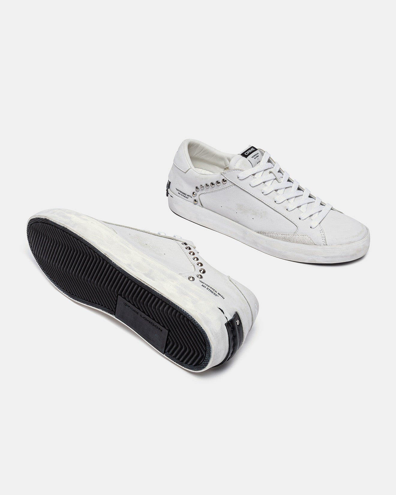 Crime London Distressed Sneaker