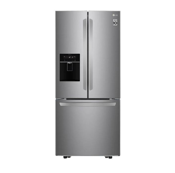 LG 618L Platinum Silver French Door Fridge/Freezer – GM-F223DLXQ