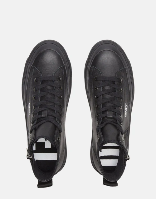 Diesel S-Athos DV Mid Black Sneakers