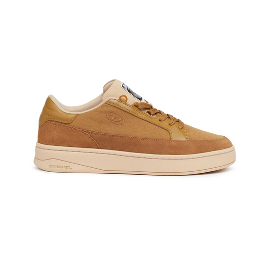 Diesel -S-Sinna Low - Sneakers in canvas and action leather