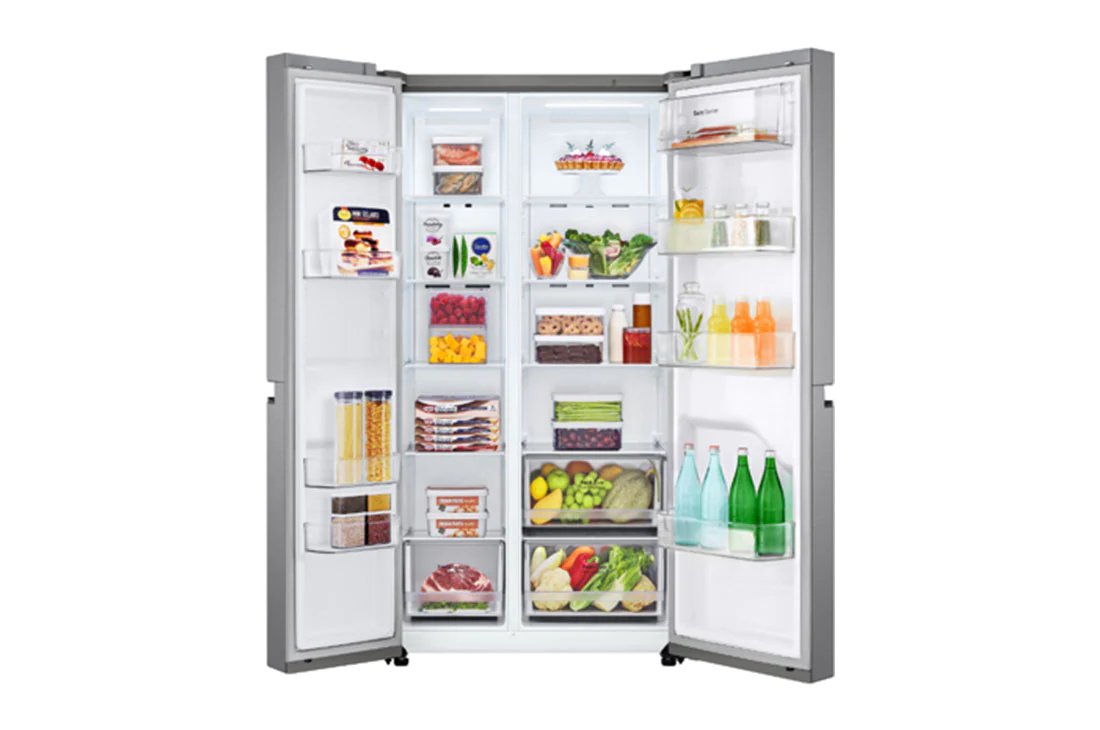 LG  643 l  Frost Free Side-by-Side Fridge/Freezer-GC-B257JLYL