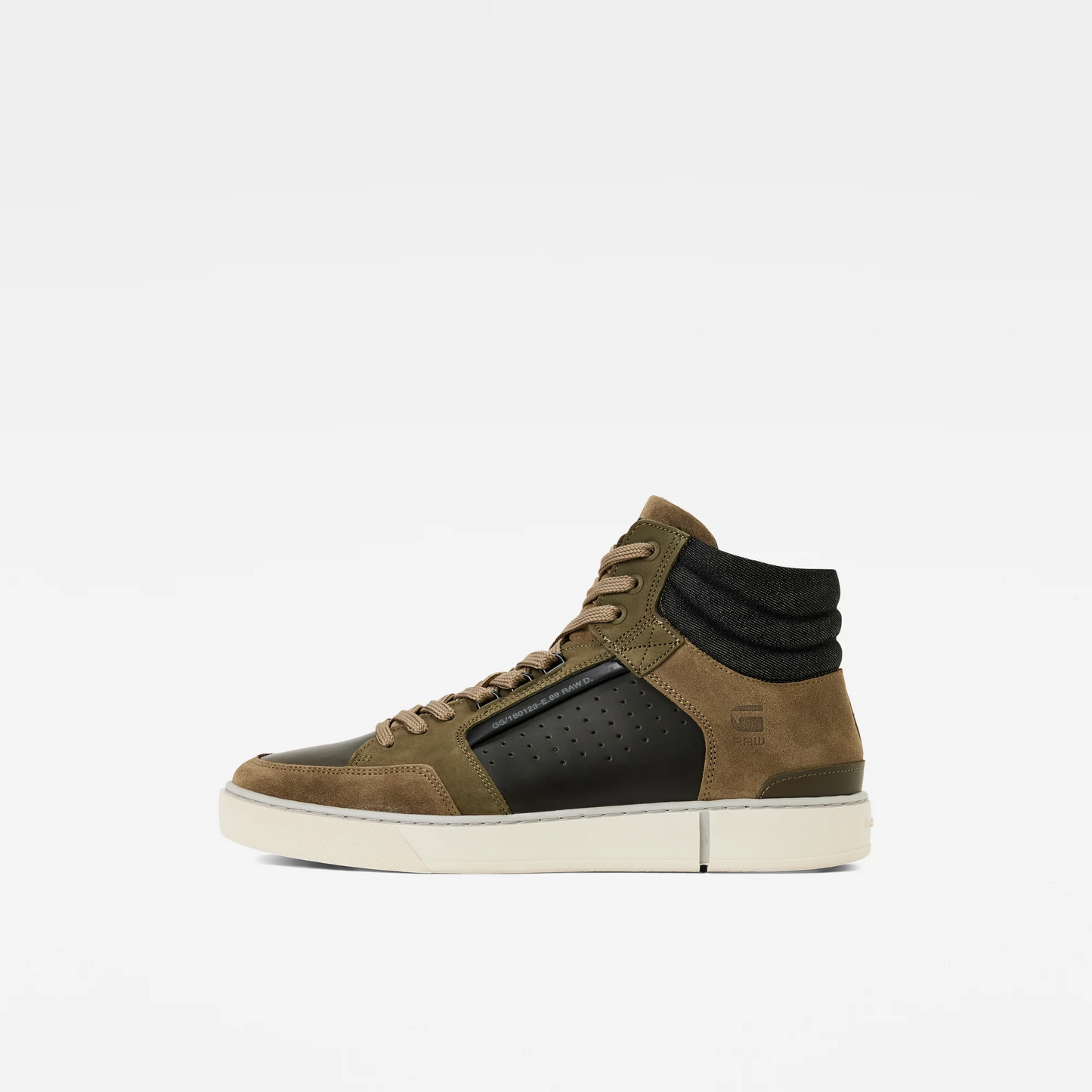 G-STAR RAW RAVOND II MID LEATHER SNEAKERS