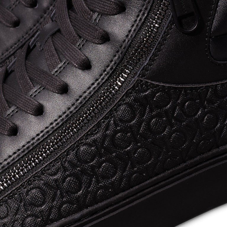 Calvin Klein High Top Lace With Zip Mono