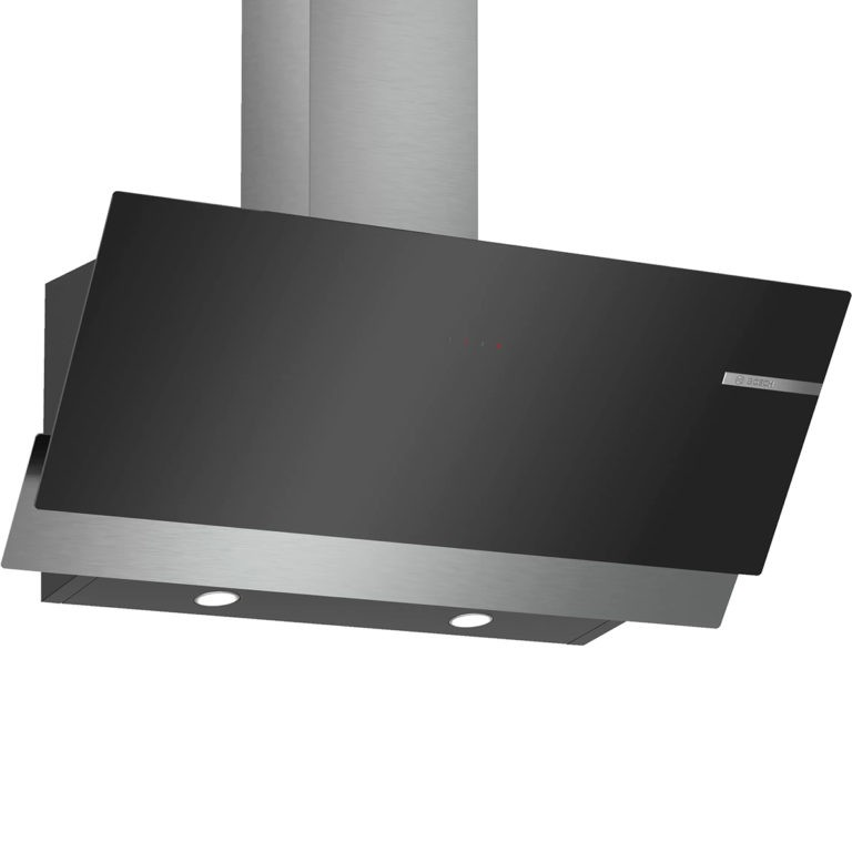 Bosch 90 cm Serie | 4 Wall-mounted Extractor Hood Black DWF95AJ60T