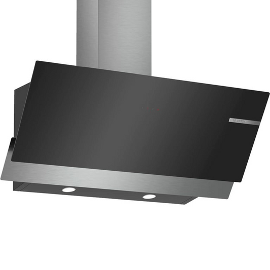 Bosch 90 cm Serie | 4 Wall-mounted Extractor Hood Black DWF95AJ60T