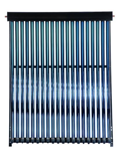 KWIKOT SOLAR FRAME, MANIFOLD & 20 VACUUM TUBES