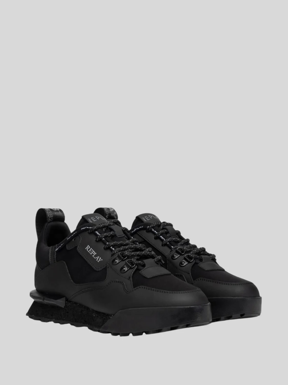 Replay Field Speed Pipe SA Black Sneakers