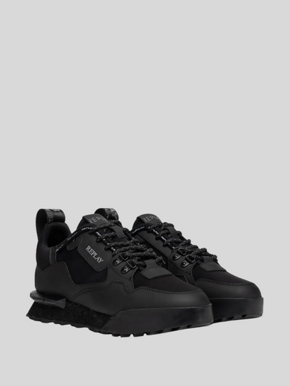 Replay Field Speed Pipe SA Black Sneakers