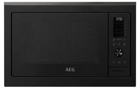 AEG 7000 Series 60cm Black 30L Built-In Combi Microwave Oven – MSE3057CB