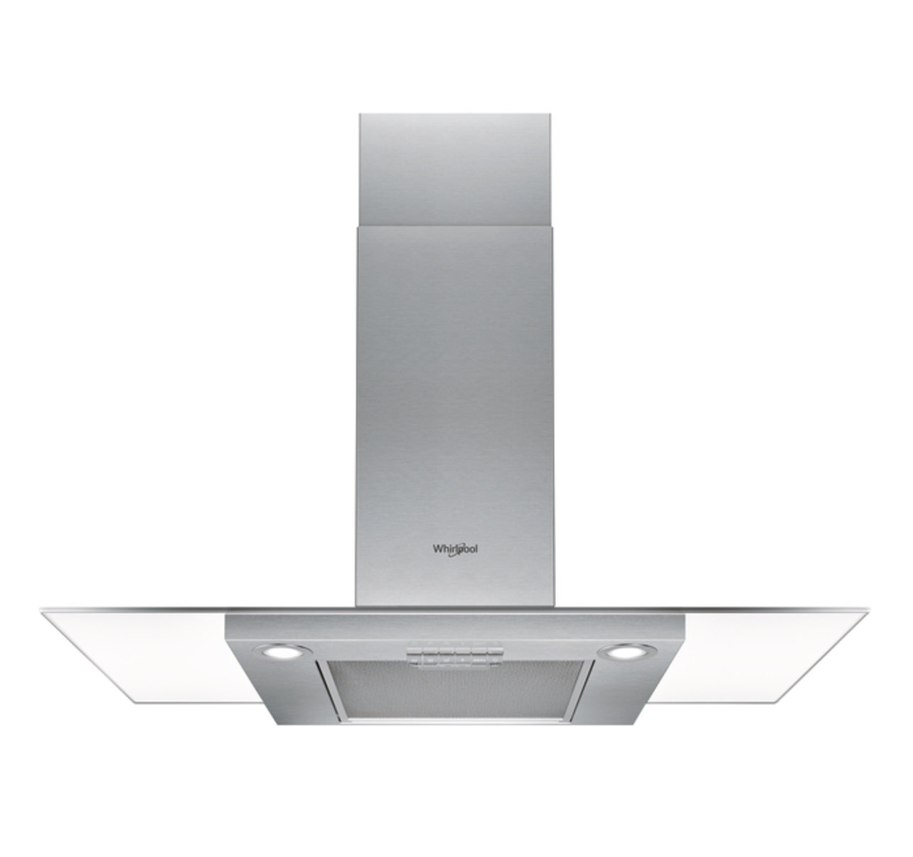 Whirlpool 90cm Stainless Steel Island Extractor – WIFG103FLEX