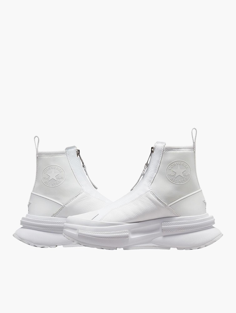 Converse Grey & White Run Star Legacy Chelsea CX Sneakers