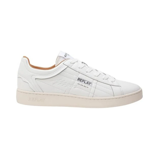 Replay Mens Smash Pro Lavy Shoes White