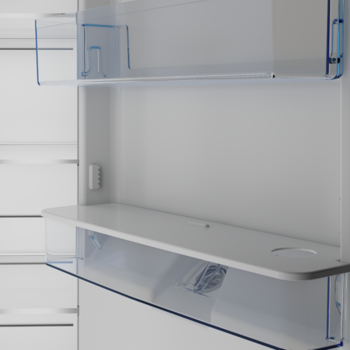 Defy 614l Side By Side Fridge - DFF663