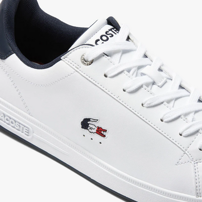 LACOSTE GRADUATE PRO LEATHER TRICOLOUR TRAINERS