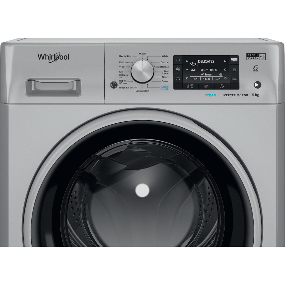 Whirlpool freestanding front loading washing machine: 9kg - FFD 9448 SBCV SA