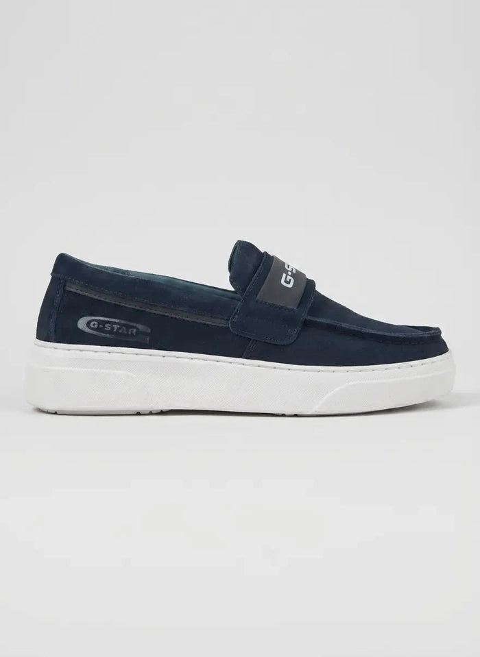 G-Star RAW Straker Nubuck Shoe Dark Nav