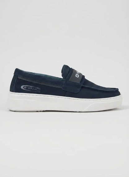 G-Star RAW Straker Nubuck Shoe Dark Nav