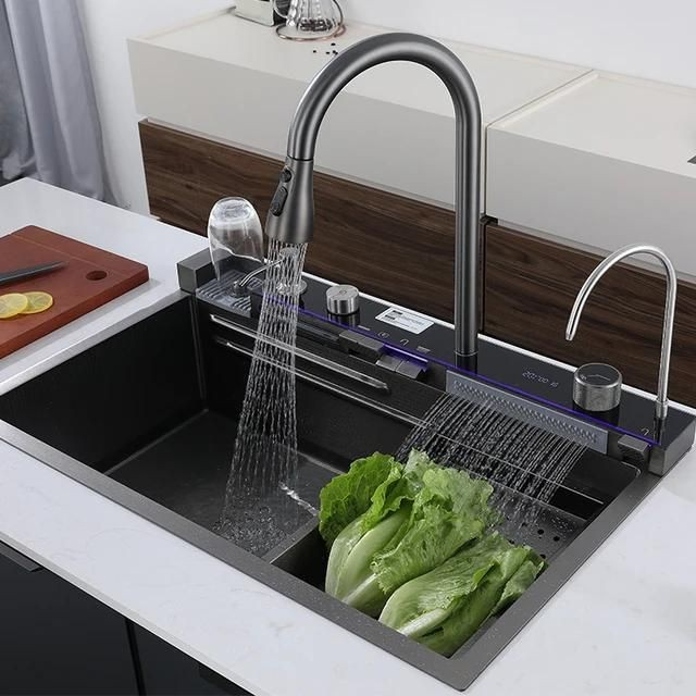 Multifunctional Complete Kitchen Sink with LED Display