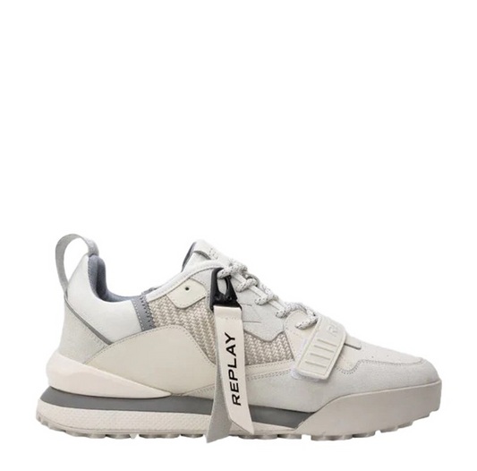 Replay Field 2.0 Strap Sneakers (White)
