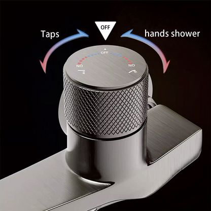 Wall Mounted Single Knob Bathtub Shower Faucet  -chrome