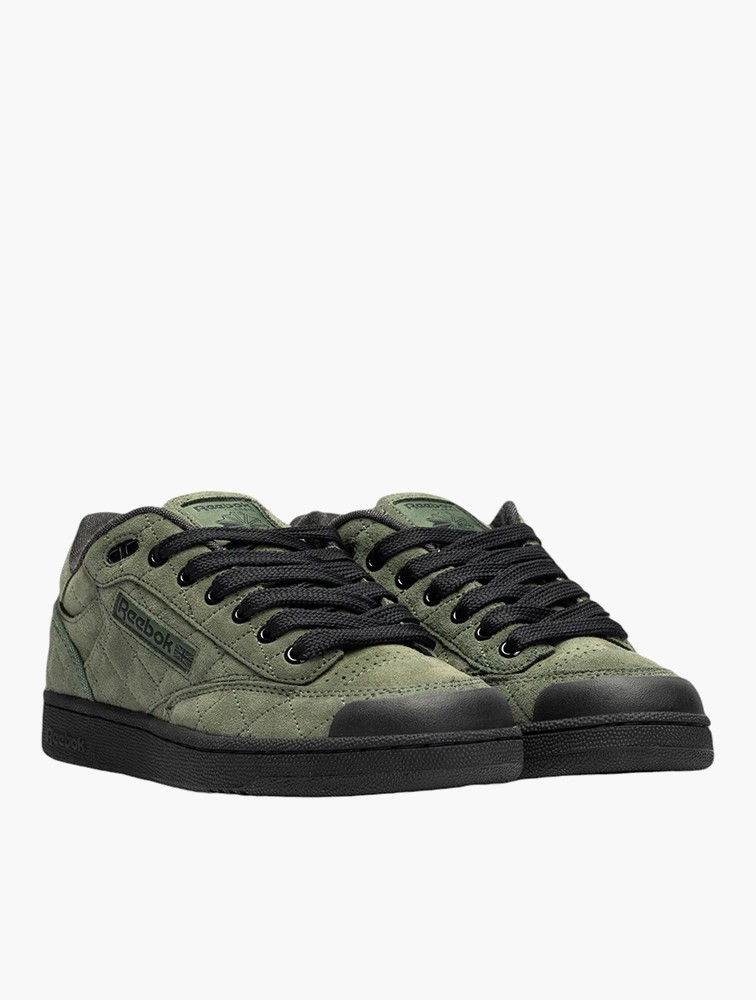 Reebok Varsity Green & Core Black Club C Bulc Sneakers