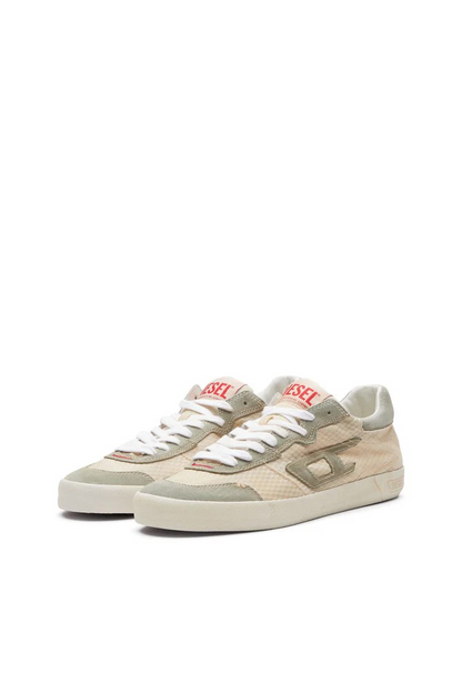 Diesel - S-Leroji Low-Low-top sneakers in mesh and suede