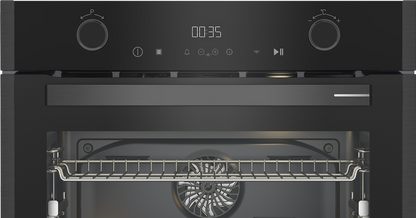 Grundig 60cm Divide & Cook Pyrolytic Built-In Oven – GEBTM19400DXPS