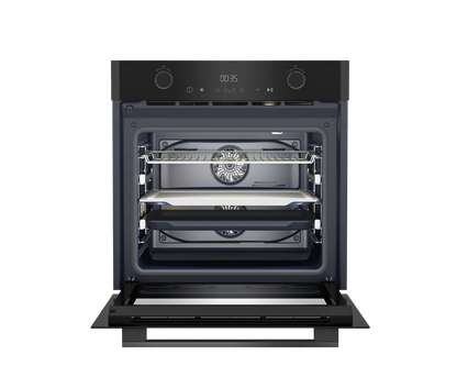 Grundig 60cm Divide & Cook Pyrolytic Built-In Oven – GEBTM19400DXPS
