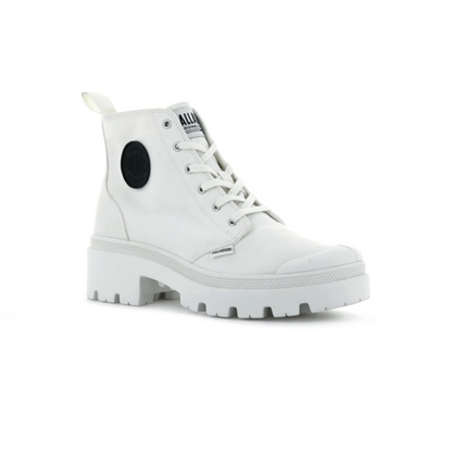 PALLADIUM - LADIES PALLABASE TWILL - STAR WHITE