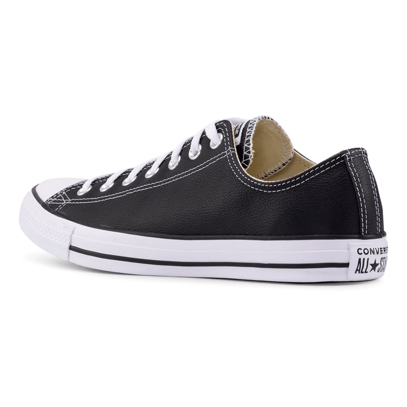 Converse All Star  Leather Black/ White Sneakers