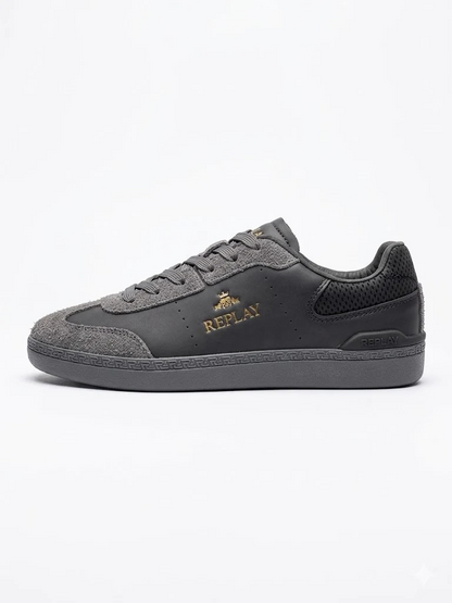 Replay Pyper Tonal Men’s Sneakers – Dark Grey