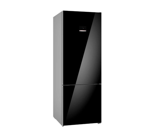 Bosch Series 6 70cm 559L Black Glass Combi Fridge/Freezer – KGN56LB31U – DISPLAY UNIT