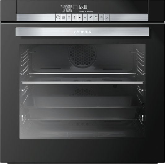 Grundig 60cm Black Divide & Cook Oven – GEZST4700B