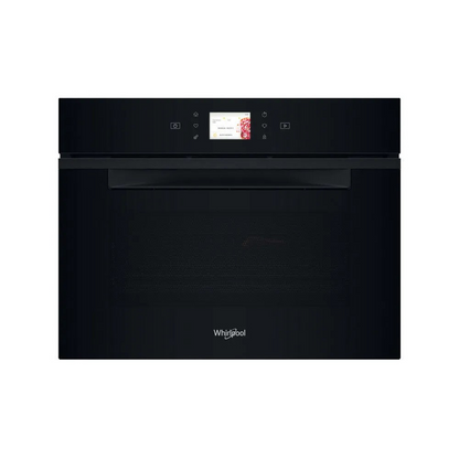 Whirlpool 52L Black W11 Built-In Oven & Microwave Oven - WCW11O7HTSB