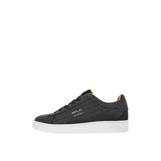 Replay Mens Smash Pro Lavy Shoes Black/White