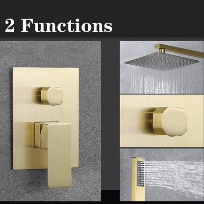 20cm Square Shower Sets With Handel Shower