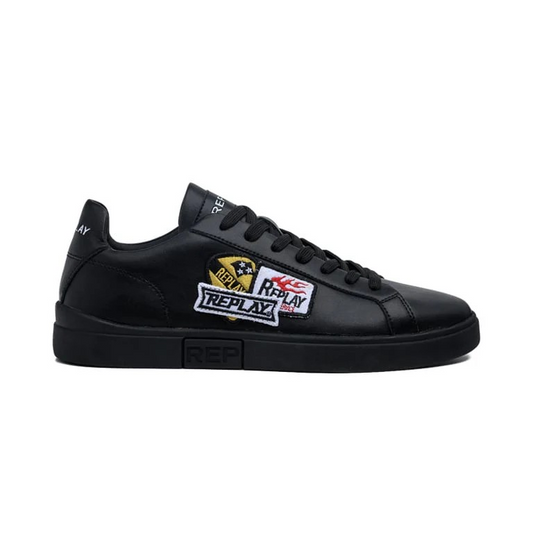 Replay Polys M Combo Sneakers In Black