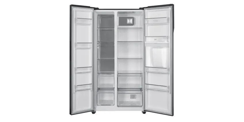 Beko 91cm Dark Inox Side-By-Side Harvest Fresh Fridge - GNO532B