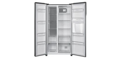 Beko 91cm Dark Inox Side-By-Side Harvest Fresh Fridge - GNO532B