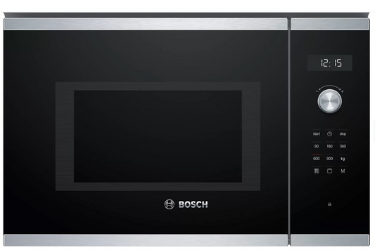 Bosch Serie 6 60cm Stainless Steel Built-In Microwave – BEL554MS0
