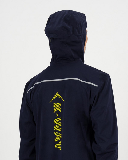 K-Way Pulse Cloud Runner Shell Jacket Mens