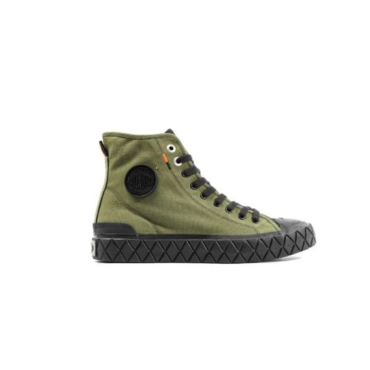 PALLADIUM - PALL ACE CVS MID - OLIVE NIGHT/BLACK