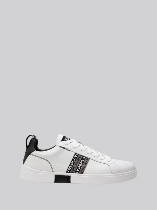 Replay - Polys Tape Leather Sneaker