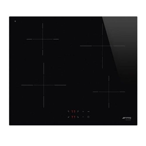 SMEG 60CM BLACK GLASS INDUCTION HOB – SI2641D
