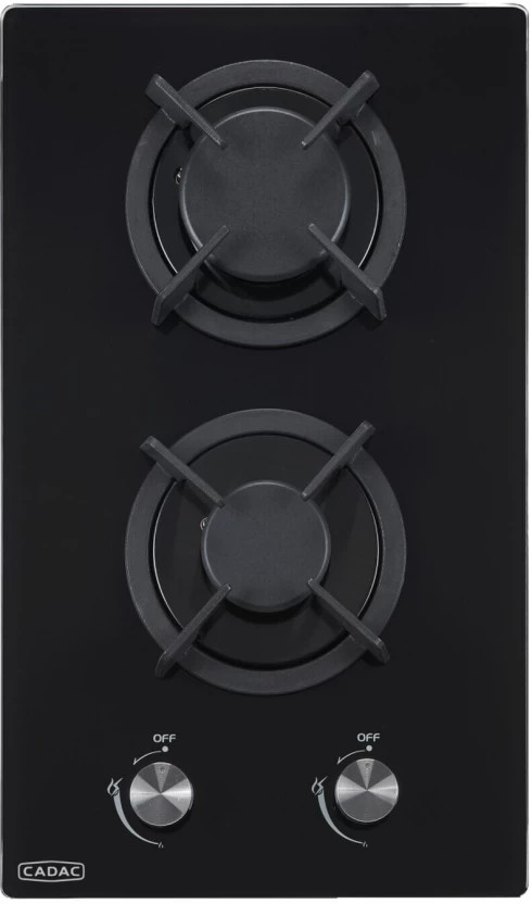 Gas glass hob  2 burner