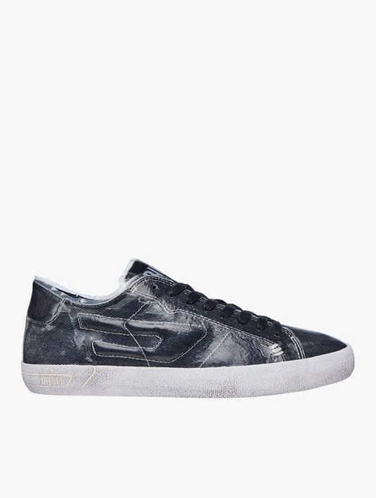 Diesel Black S-Leroji Low - Canvas Sneakers